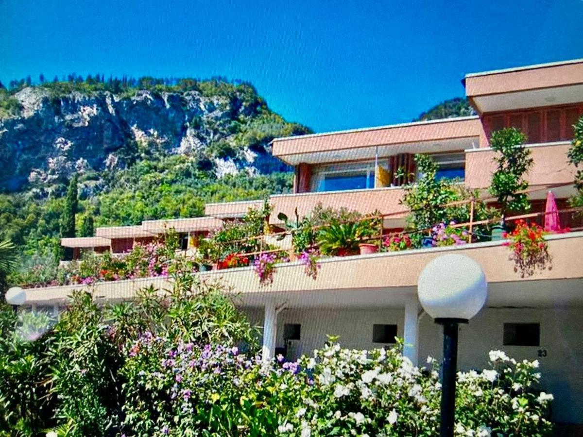Appartamento Peppino Mit Seeblick Und Pool ริวาเดลการ์ดา ภายนอก รูปภาพ
